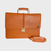 Leather Laptop Briefcase Bag