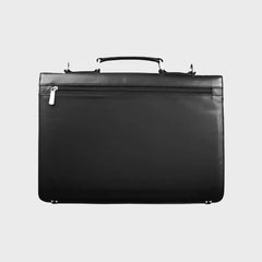 Leather Laptop Bag Briefcase with Lock