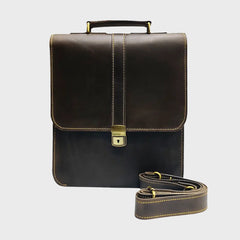 Leather Messenger Bag