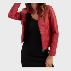 Classic Coat Biker Jacket for Women
