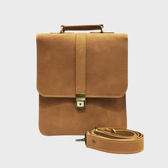 Leather Messenger Bag